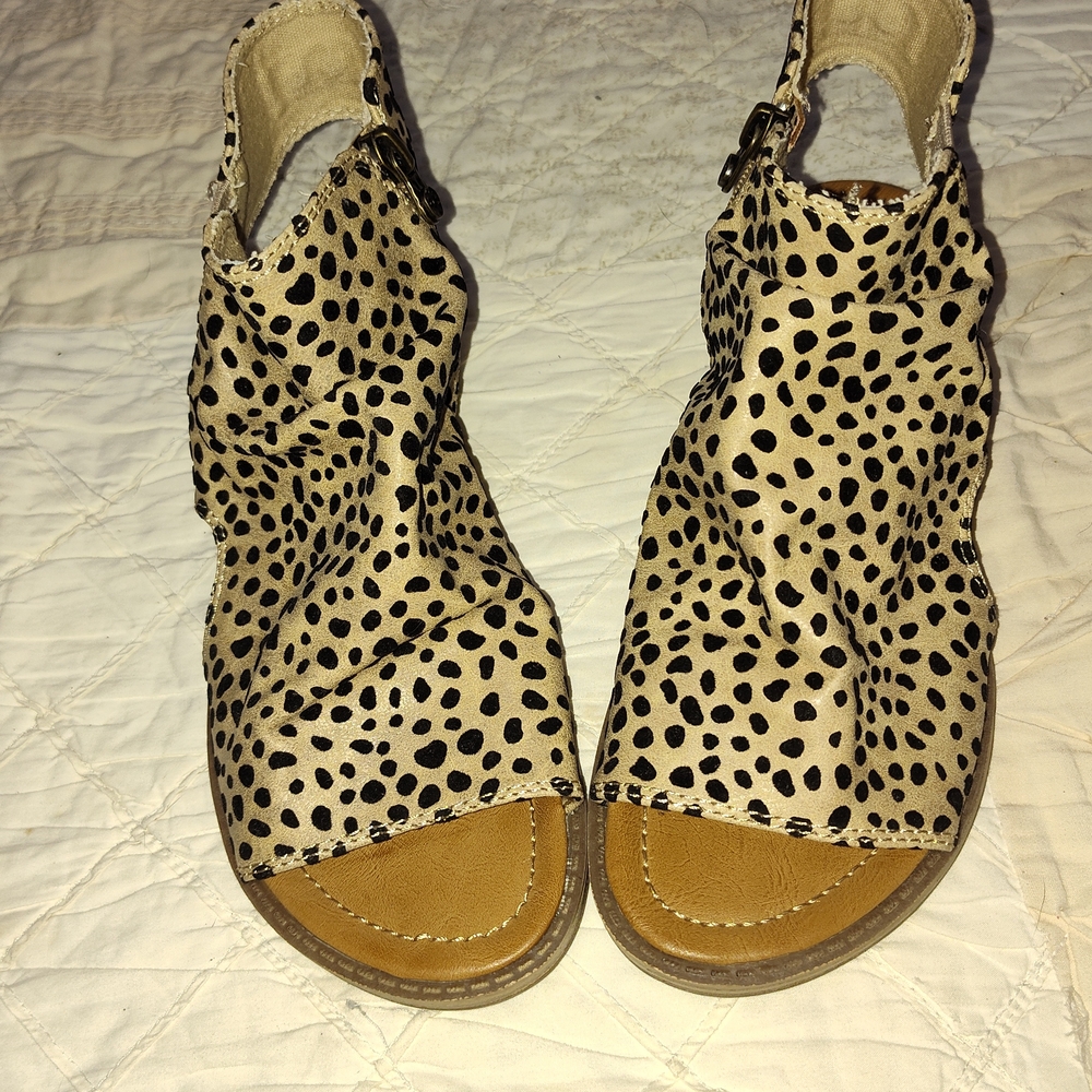 Leopard Print Women's Sandals